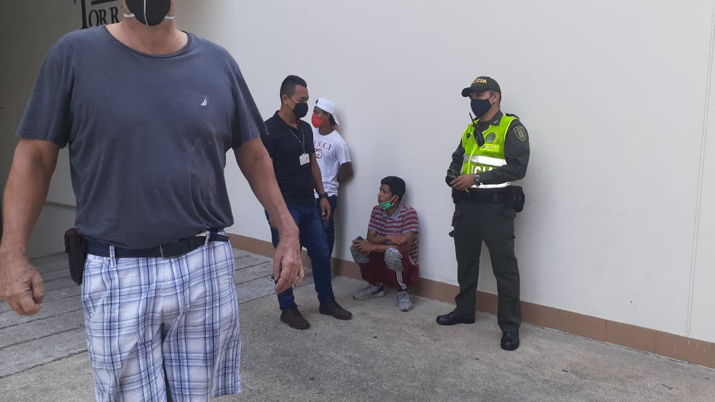 Capturados cerca de la Alcaldía