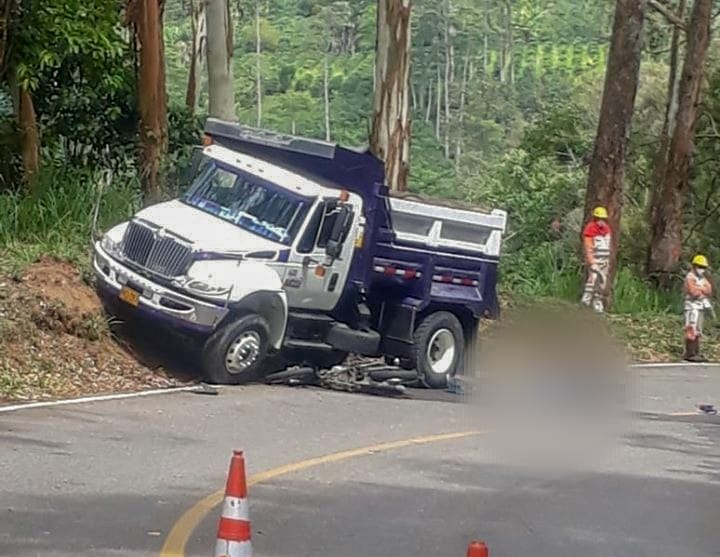 Accidente en El Líbano