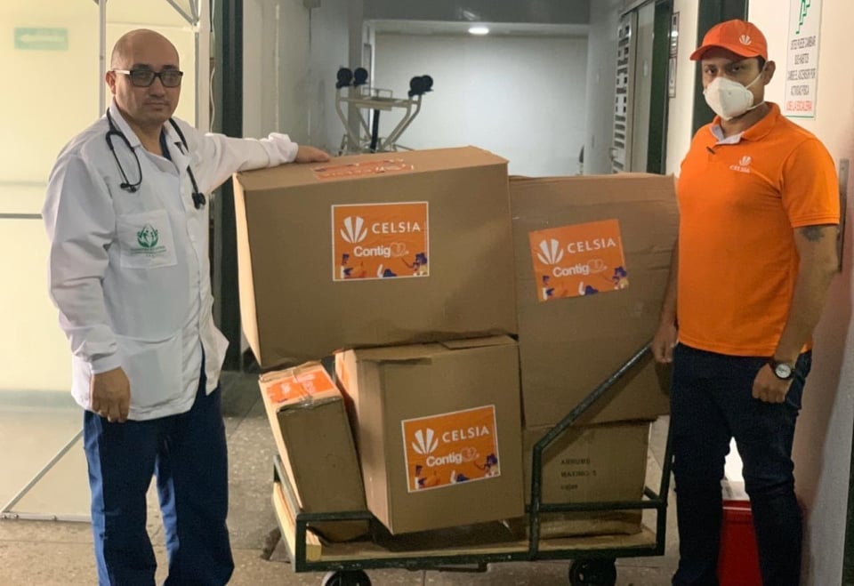 La compañía donará la dotación para ampliar, en nueve puestos más, la capacidad de UCI del Hospital Federico Lleras Acosta