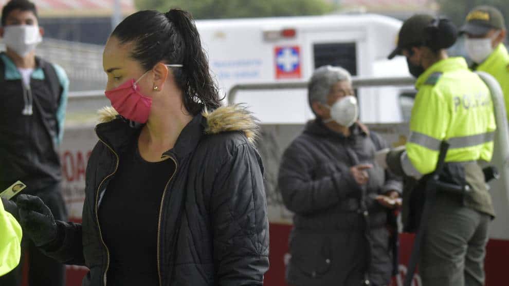 Personas contagiadas por coronavirus