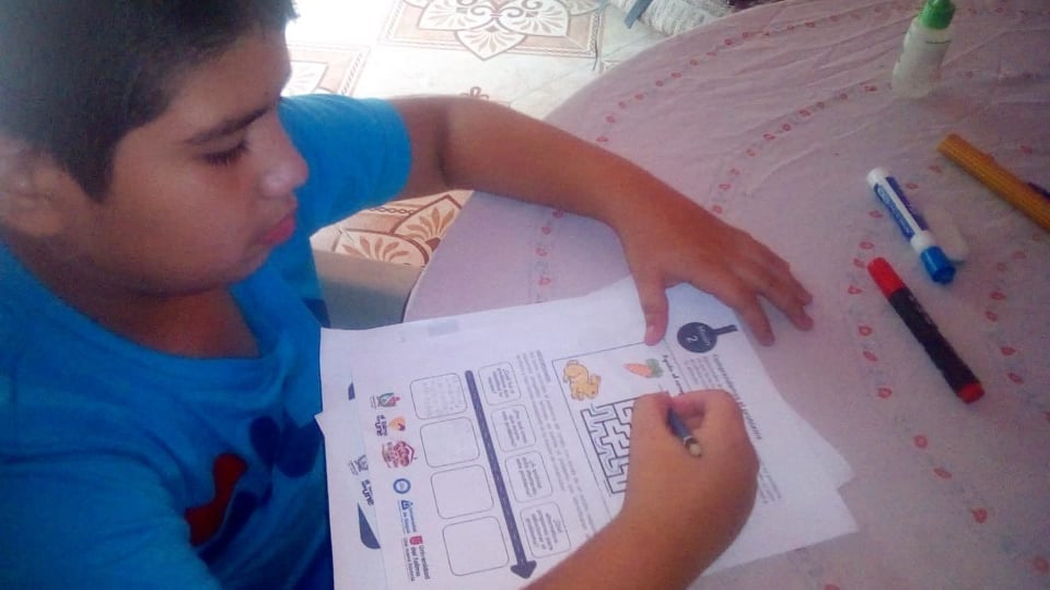 Estas actividades son acompañadas de manera permanente a través de WhatsApp, llamadas telefónica y mensajes de texto