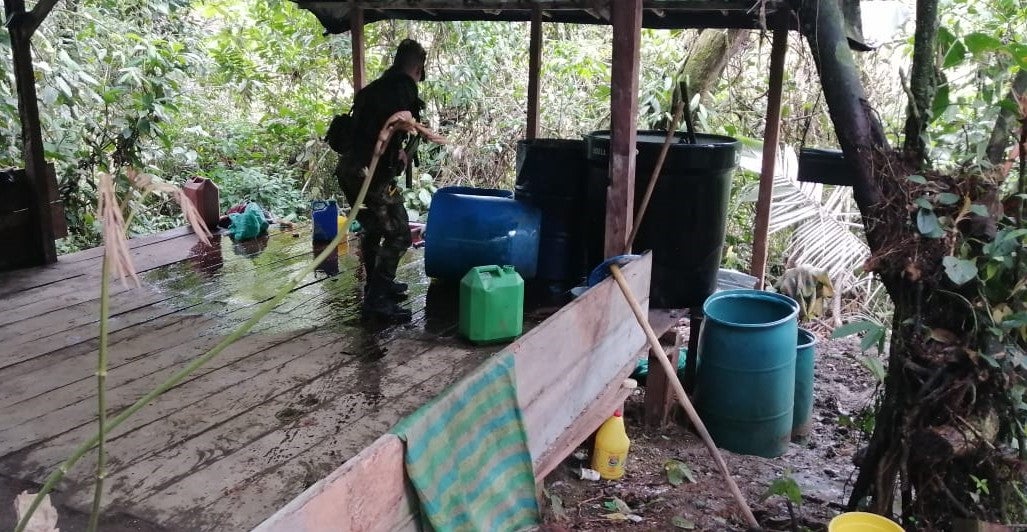 Destruyen siete laboratorios de coca