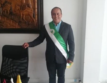 Nelson Gómez Velásquez, alcalde de Palocabildo