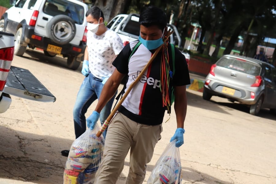 En el Tolima se ha hecho entrega hasta el momento de cerca de 10 mil asistencias alimentarias o kit nutricionales