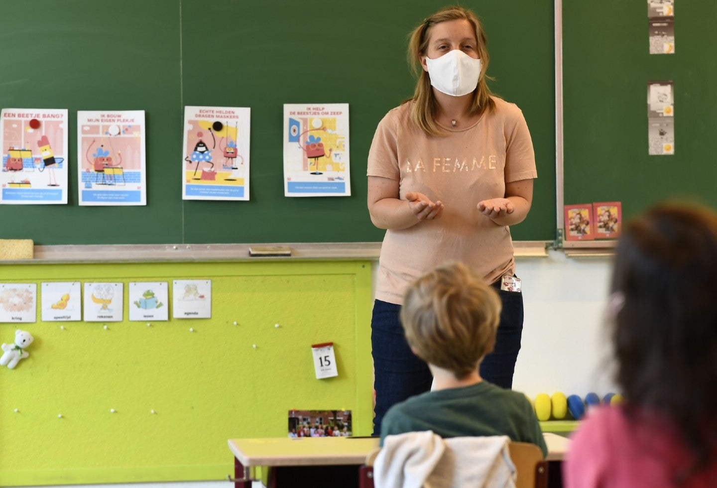 Regreso de niños a los colegios / Coronavirus