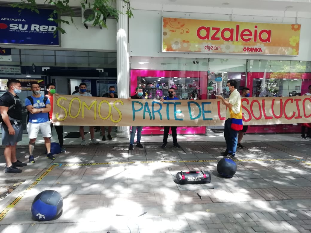 En Neiva entrenadores protestaron