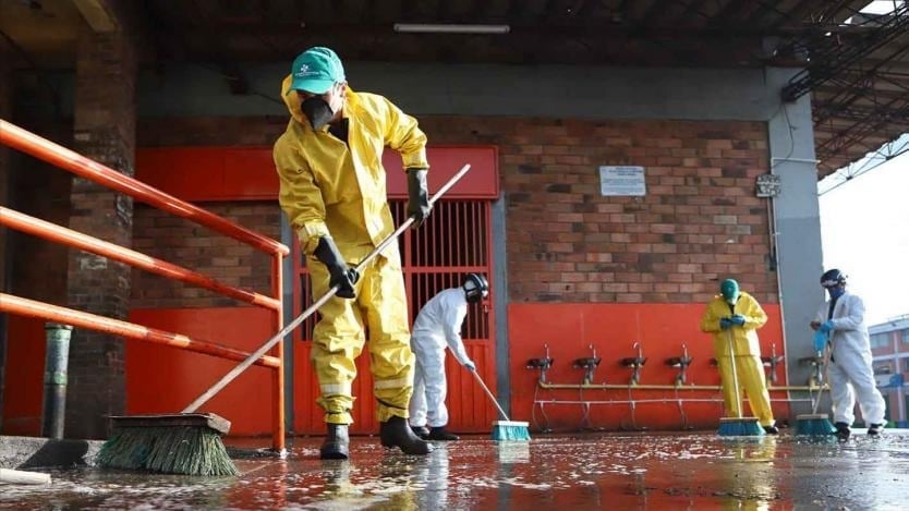 La central de abastos movía más o menos 75 mil personas al día; hoy son 50 mil