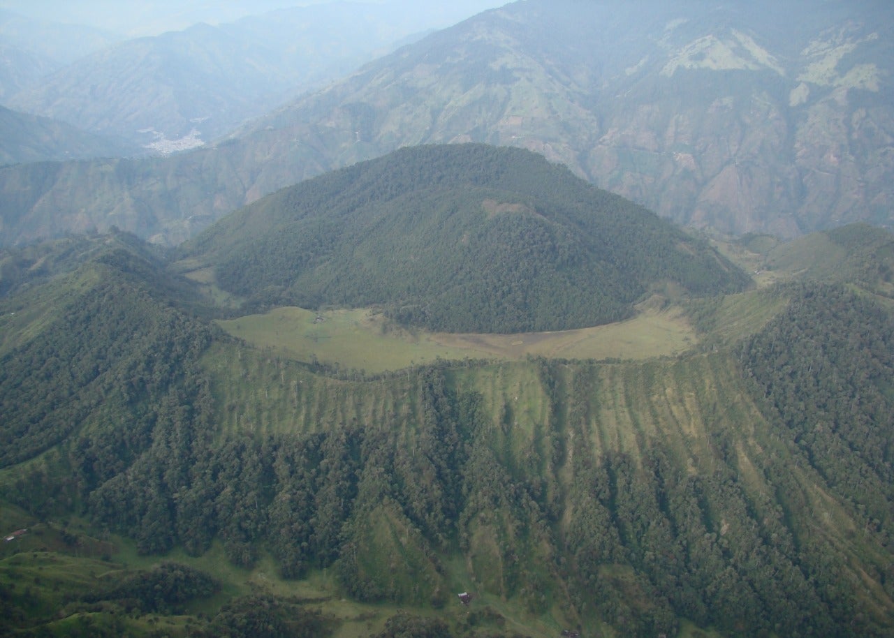 Volcán cerro Machín