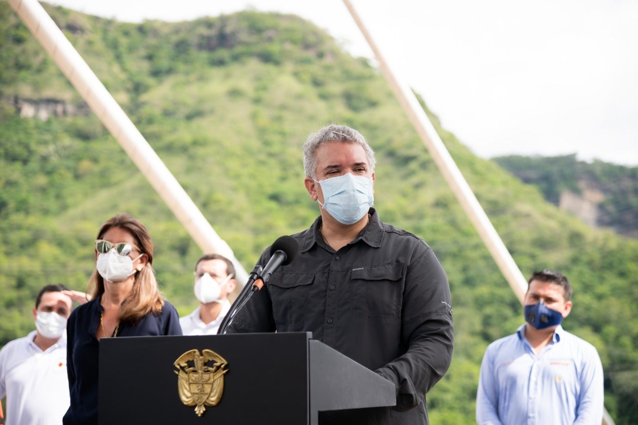 Presidente Iván Duque en Honda, Tolima