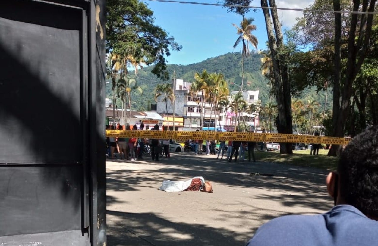 Homicidio en el centro de Ibagué