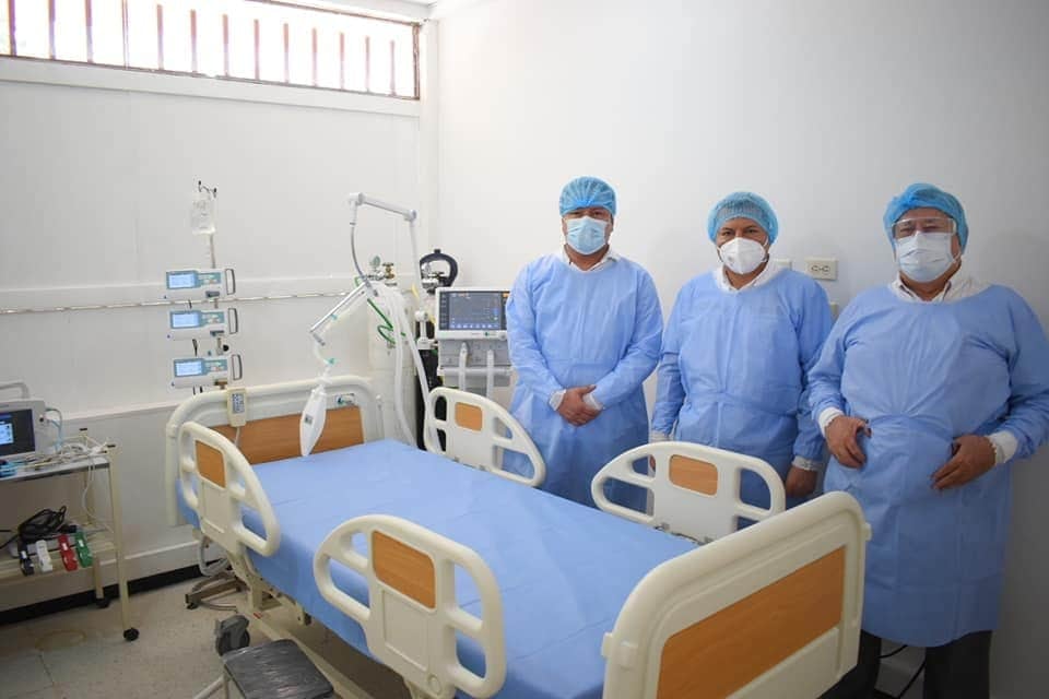 Se inauguró ayer 20 de Julio la Unidad de Cuidados Intensivos intermedios del nuevo hospital La Candelaria