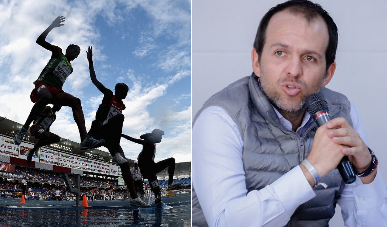 Ernesto Lucena, Mundial de atletismo