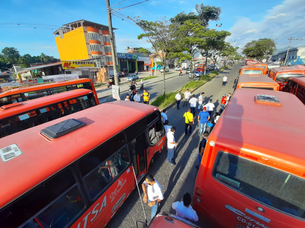 Transporte público en Ibagué
