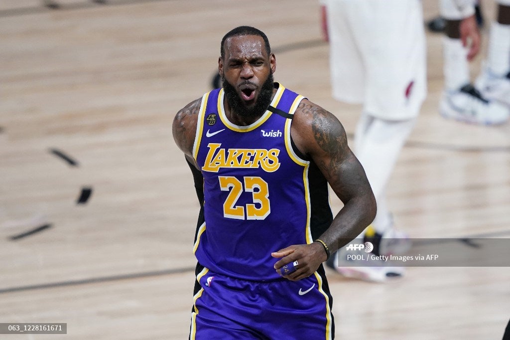Lebron James, Lakers