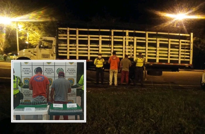 Cae cargamento con sustancia química en Ibagué