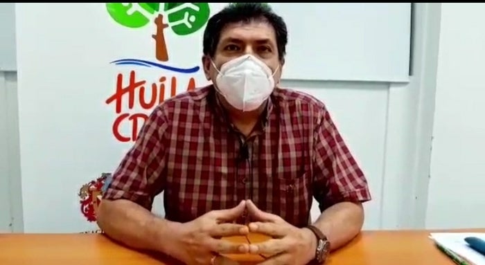 Cesar Alberto Polanía, Secretario de Salud del Huila