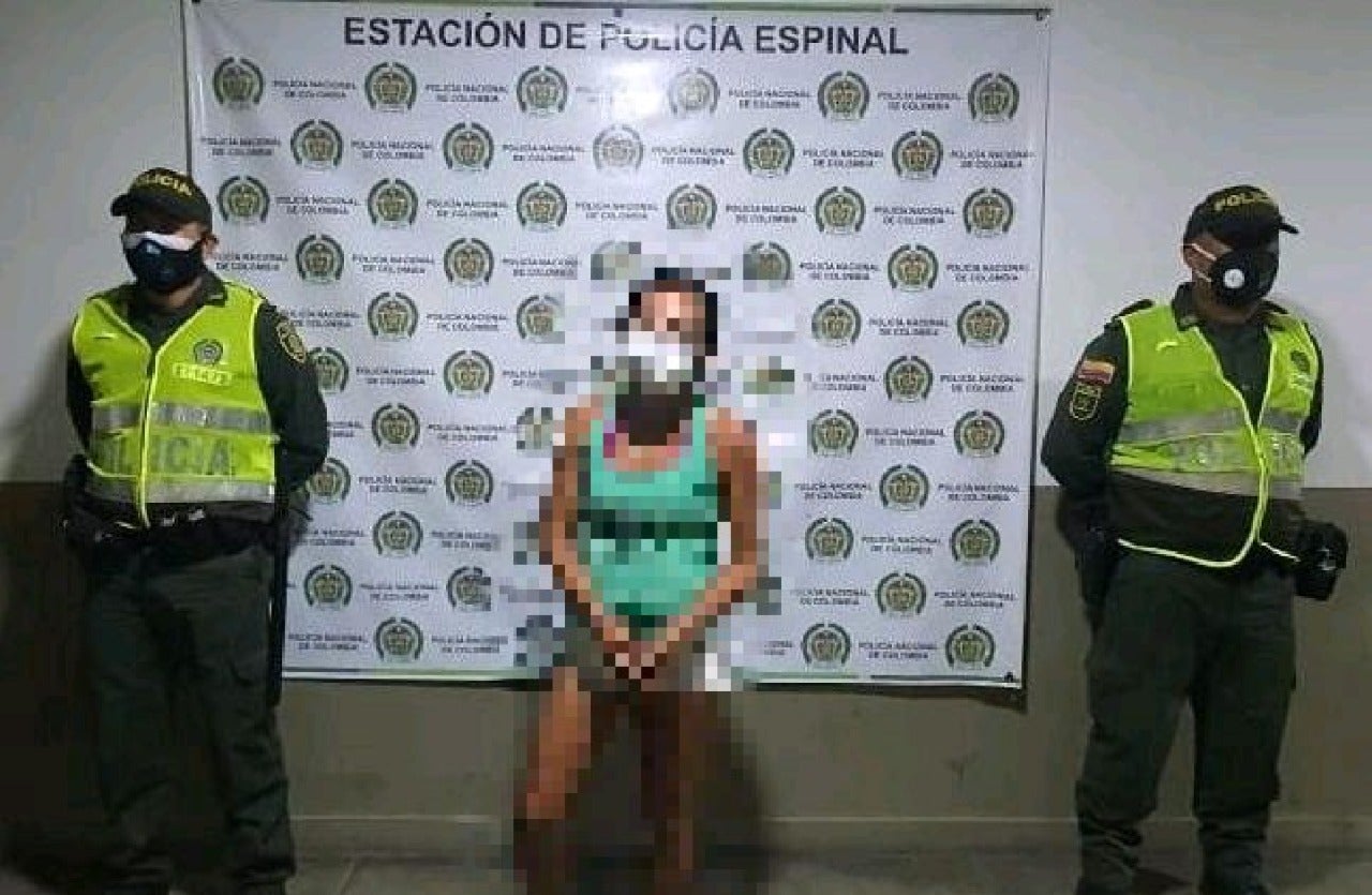 Capturada por violar las medidas de bioseguridad en El Espinal