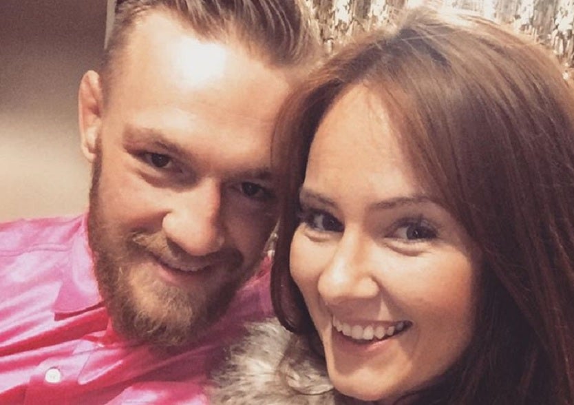 Conor McGregor y Dee Devlin