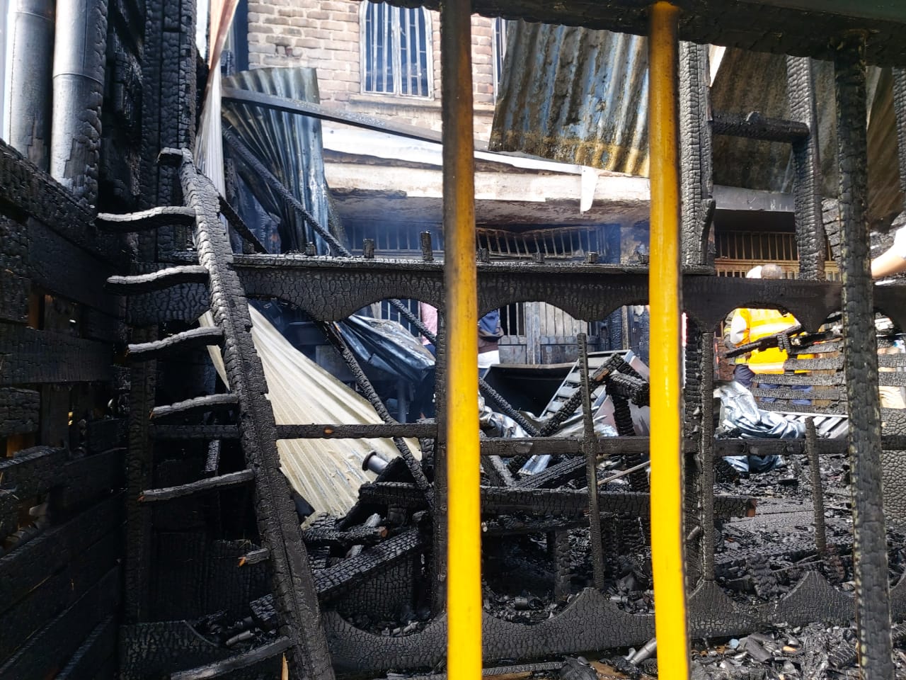 Incendio en el Salado