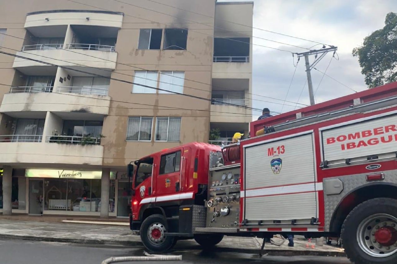 Incendio en Ibagué