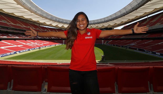 Leicy Santos seguirá con el Atlético de Madrid