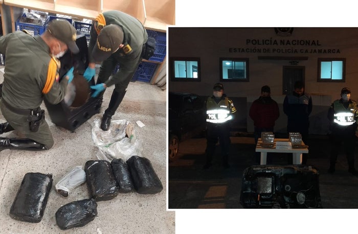 Marihuana y base de coca en Ibagué