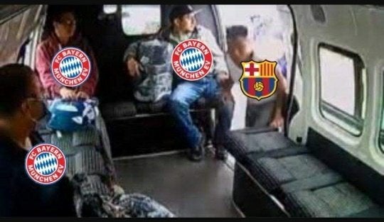 Memes que dejó el Barcelona (2) Bayern (8)
