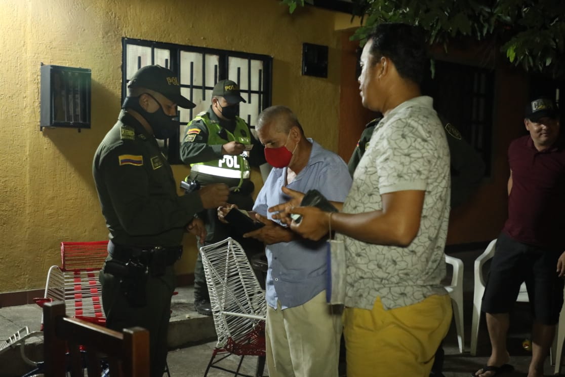 Patrulla anticovid Neiva Huila