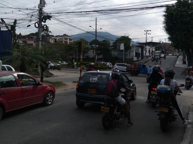 Semáforo barrio Palermo