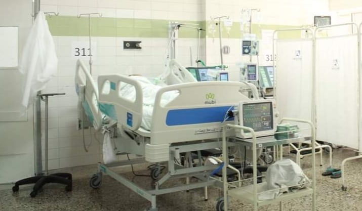 El Hospital Federico Lleras Acosta sede la Francia cuenta con 43 camas de cuidados intensivos de las cuales 39 se encuentran ocupadas