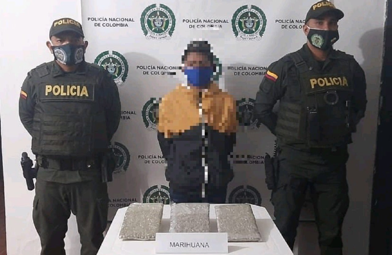 Vendedor de drogas en el sur del Tolima