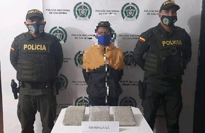 Vendedor de drogas en el sur del Tolima