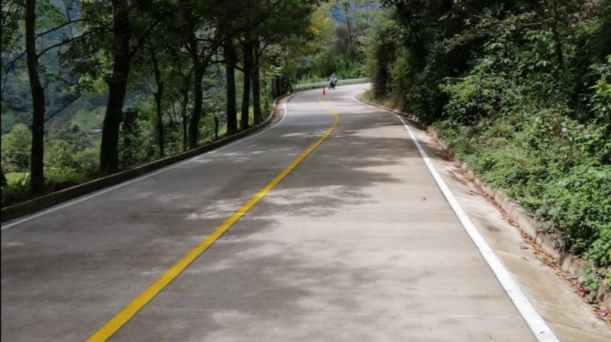 Obras de pavimentación de 7,8 kilómetros del corredor Herrera – Palonegro - Los Guayabos en el municipio de Rioblanco
