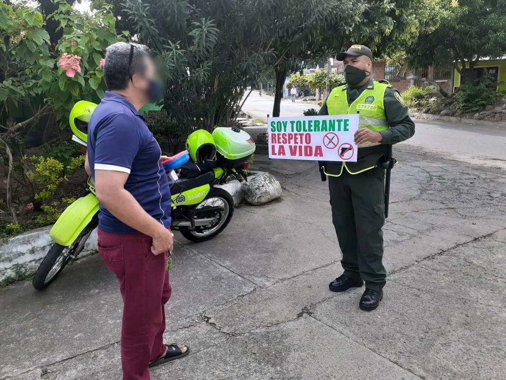 247 comparendos es el resultado del fin de semana en Neiva