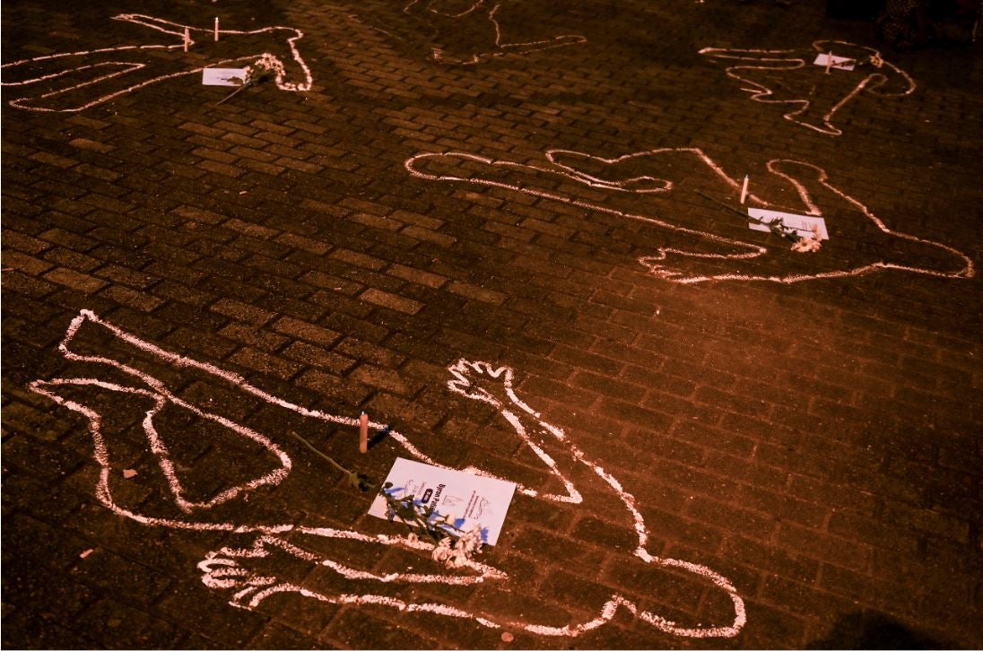 Masacres en Colombia han originado protestas en varias ciudades