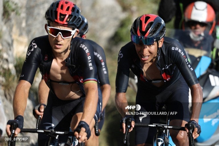 Egan Bernal, en el Tour de Francia