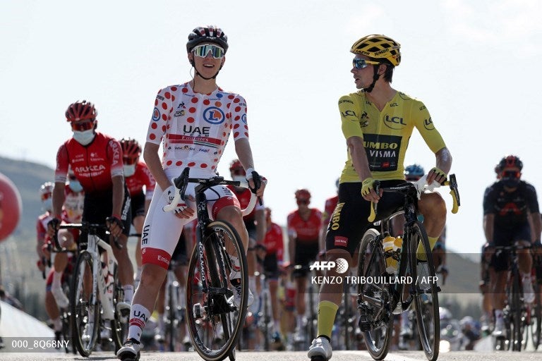 Tadej Pogacar y Primoz Roglic, Tour de Francia 2020