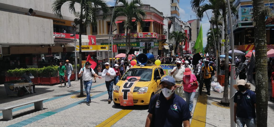 Marchas en Ibagué