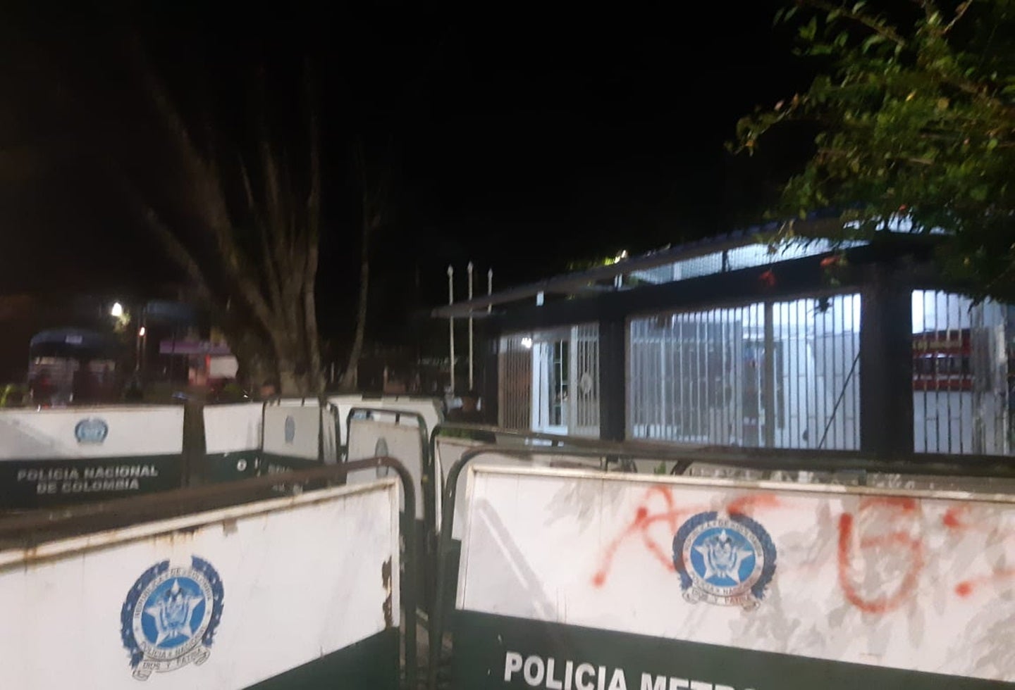 disturbios cai estadio