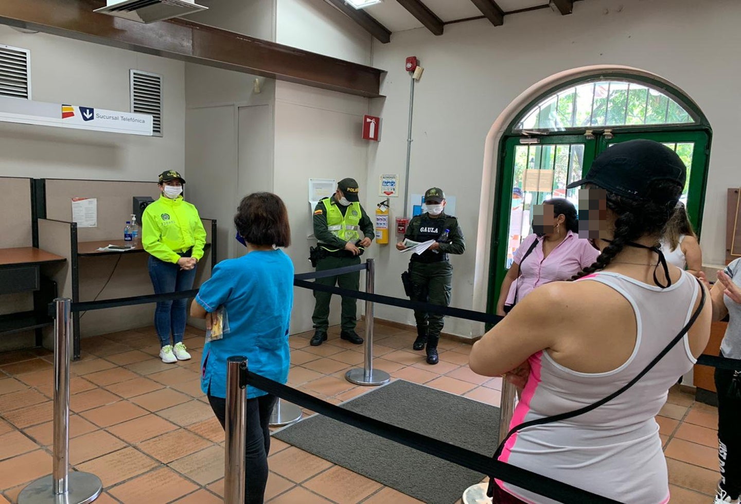 Campaña antiextorsion bancos