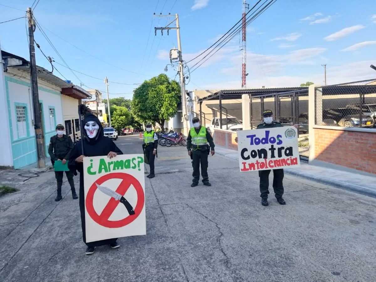 La jornada estuvo liderada por el Grupo de Prevención Ciudadana, Infancia y Adolescencia y UNIPEP Detol.