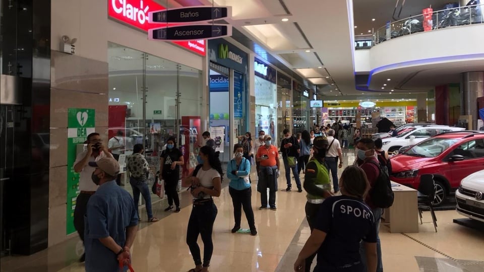 Los aforos continúan siendo controlados por las autoridades