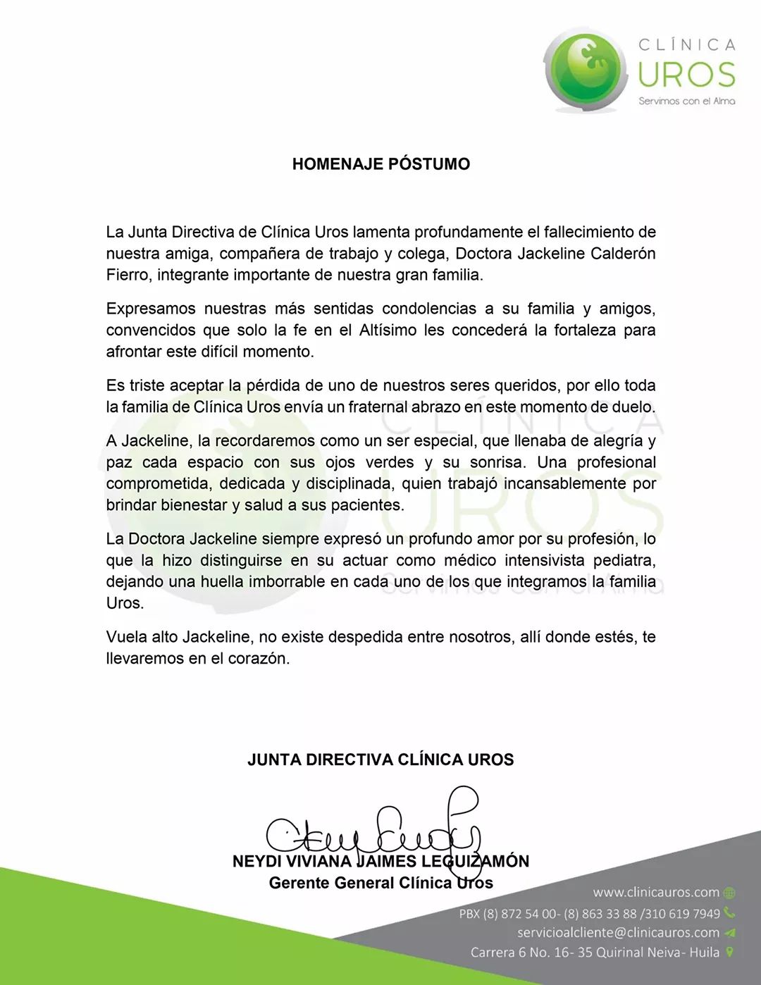 Falleció pediatra víctima del Covid-19