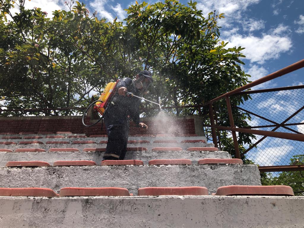 Habilitan escenarios deportivos en Neiva