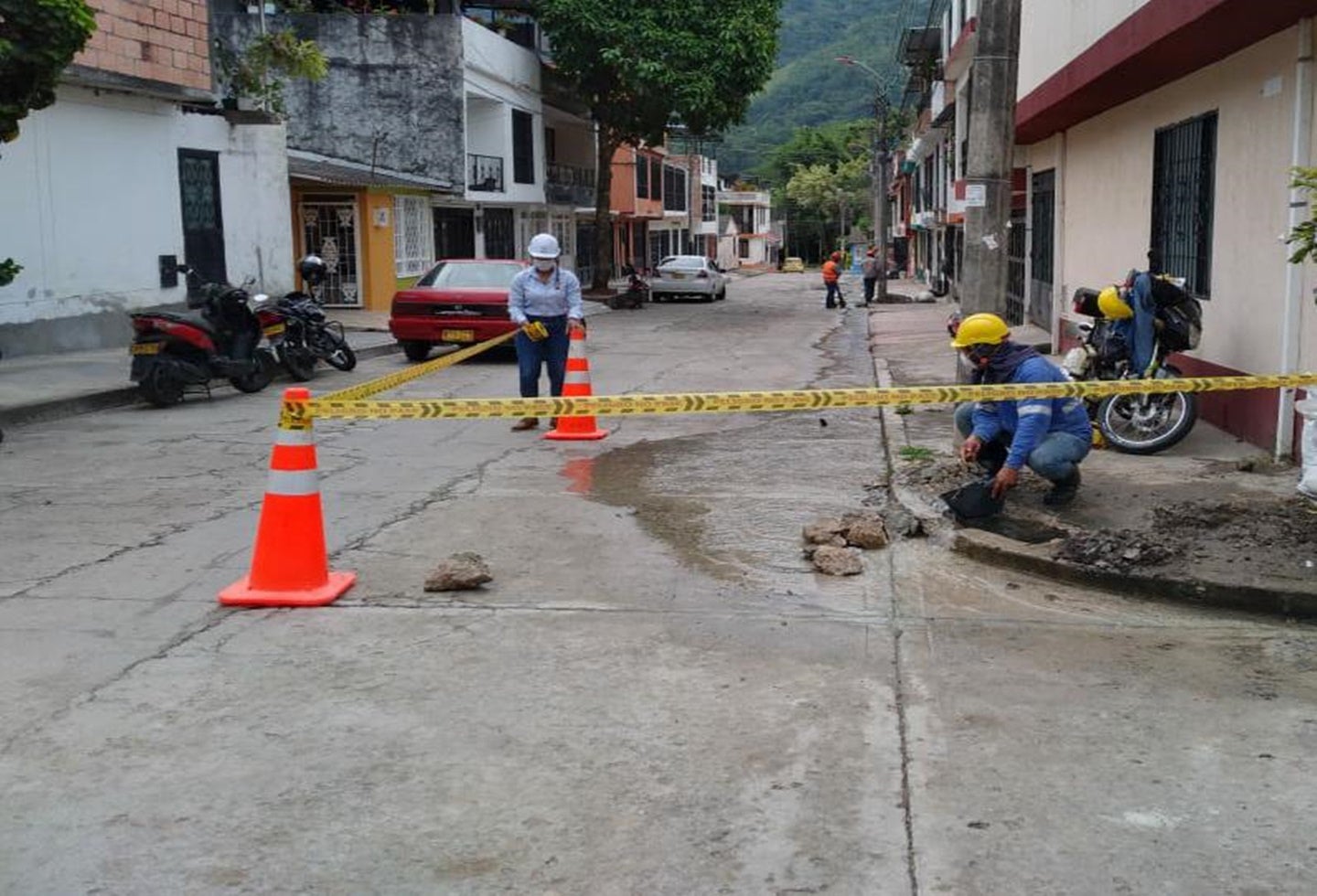 ibal daño red matriz Los Nogales