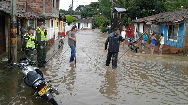Las fuertes precipitaciones han provocado la declaratoria de calamidad pública en Rovira y Cajamarca