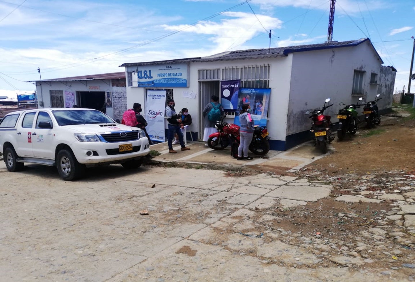 San Juan de La China, jornada de afilición