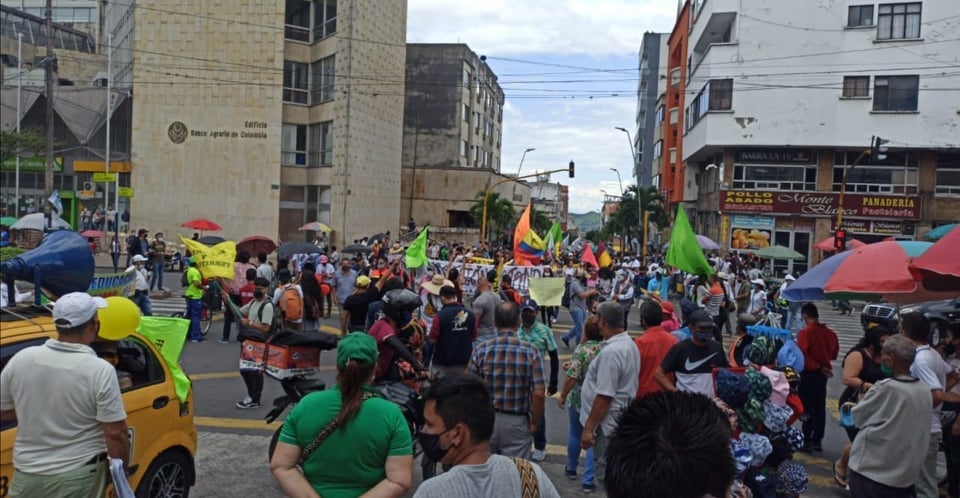 Protestas en Ibagué
