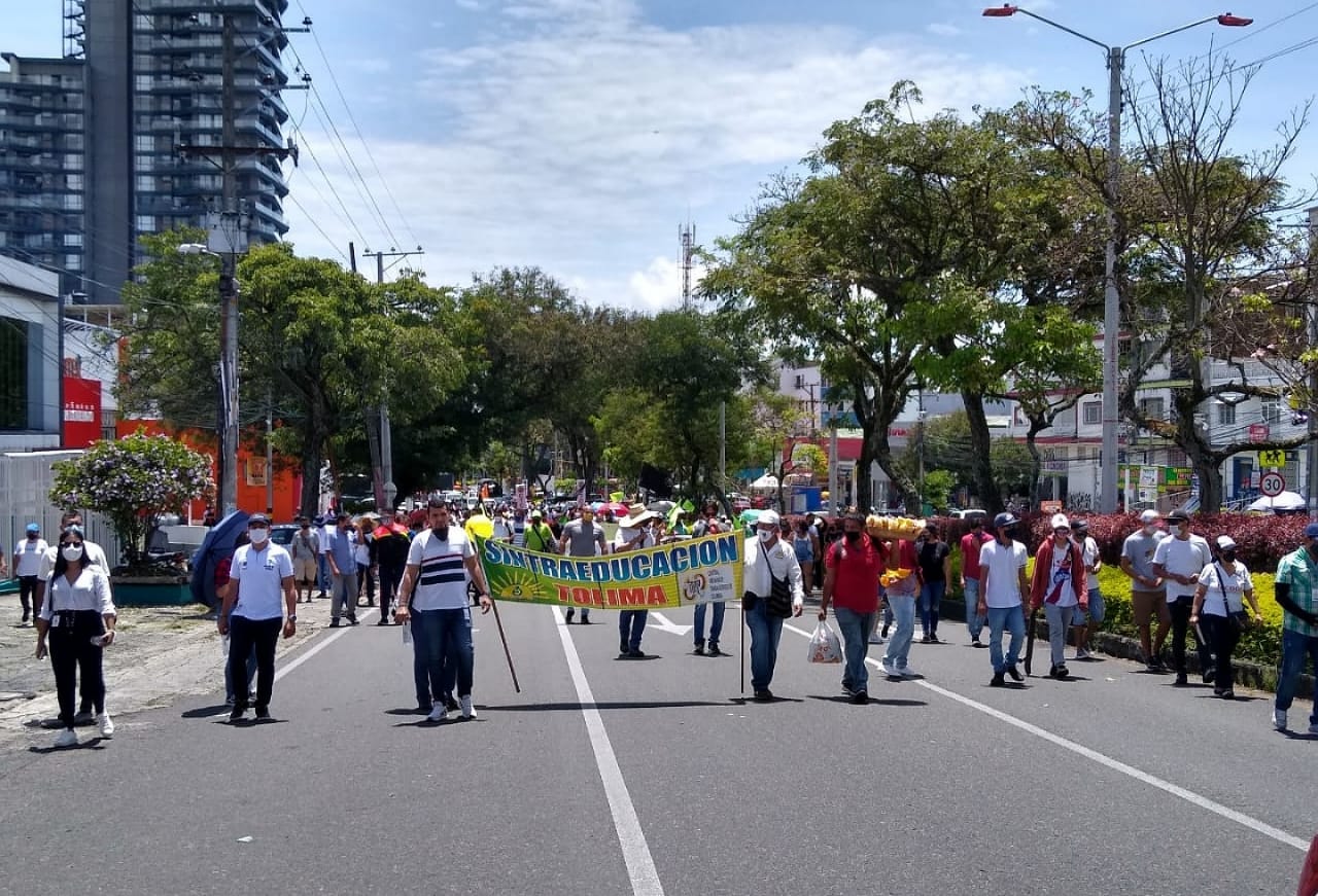 Marchas en el Tolima