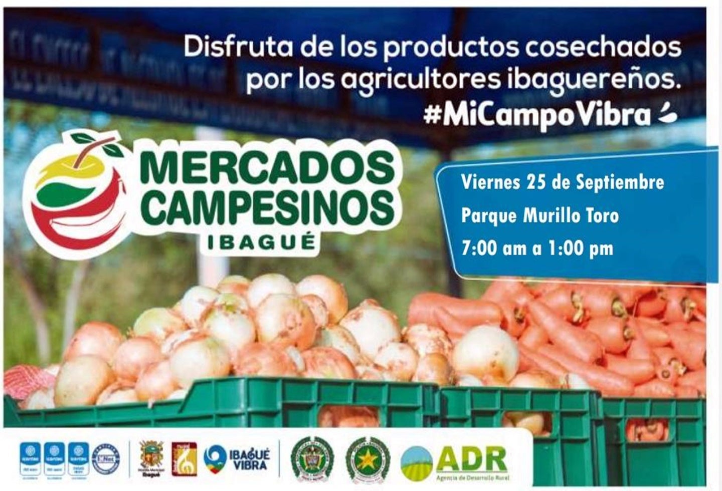 mercado campesinos 25 de septiembre